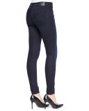 Halle Dark-Wash Skinny Jeans, Painful Love