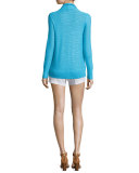 Amalie Long-Sleeve Open Cardigan