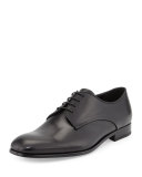 Rubber-Bottom Dress Oxford, Black