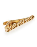 Gold Curb Chain Tie Bar