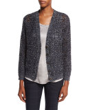 Luxury Madras Cardigan, Night