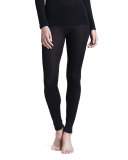 Silk Leggings, Black
