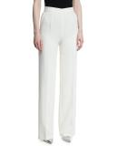 Tiketanatu High-Waist Wide-Leg Pants, Off White
