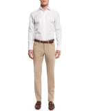 Collection Perfect Poplin 5-Pocket Pants, Sandalwood