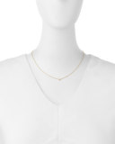 Star Bezel Diamond Necklace