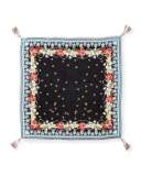 Fiesta Silk Georgette Scarf, Multi