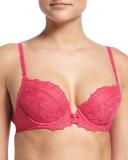 Enchanting Padded Push-Up Bra, Hot Pink