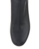 Blakely Leather Ankle Boot, Pewter