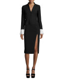 Farrow Slit Pencil Skirt