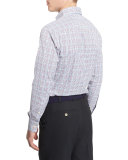 Rizzo Multicolored Tattersall Sport Shirt, White