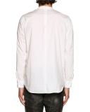 Dan Shirting Long-Sleeve T-Shirt, White
