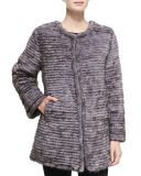 Layered Mink Fur Coat