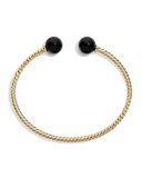 Solari 18K Gold & Onyx Cuff Bracelet