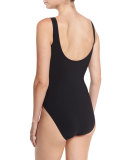 Entwined Lace-Up One-Piece Swimsuit