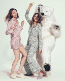 Bella Printed Jersey Pajama Set