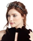 Starlight Crystal Headband, Dark Gray