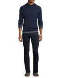 Double-Layer Pullover Hoodie, Coastal