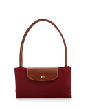 Le Pliage Large Shoulder Tote Bag, Garnet