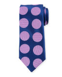 Exploded Dot Silk Tie