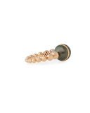 Diamond-Striped Tahitian Pearl Ring, Size 6.5