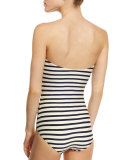 nahant shore striped one-piece swimsuit