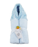 Ziggy Hooded Towel, Blue