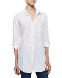 Shirley Crinkled Poplin Blouse