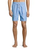 Guillauche Ball Printed Swim Trunks, Blue