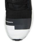 Men's Kozoko High-Top Sneaker, Black/Silver