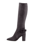 Botte Polly Suede Knee Boot, Gray