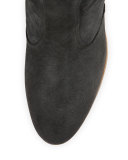 Diva Classic Suede Bootie, Moonless