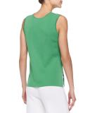 Knit Scoop-Neck Tank Top