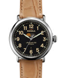 47mm Runwell Moon Phase Watch, Tan