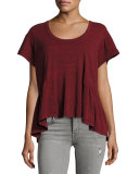 The Girlie Tee, Aurora Red
