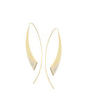 Large 14K Flawless Glossed Hooked on Hoops Earrings