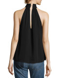 The New Morrison Laced Silk Tank