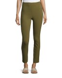 Simone High-Waist Leggings, Olive