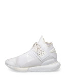 Qasa High-Top Trainer Sneaker, White