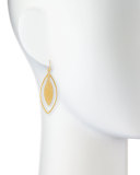 Willow Geo Marquise Drop Earrings