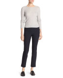 Stitch-Front Seam Leggings