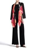 Waterfall Printed Georgette Jacket