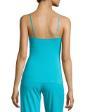 Talco Jersey Lounge Cami, Blue Mediterranean 