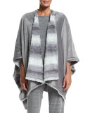 Reversible Blanket Shawl
