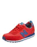 410 Mesh Low-Top Sneaker, Red