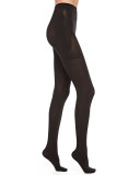 Bootyfull Opaque Tights, Black