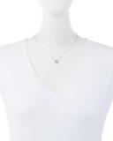 Fireworks Baguette Diamond Pendant Necklace in 18k Rose Gold