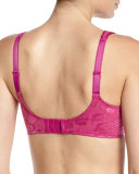 Awareness Full-Cup Underwire Bra, Wild Aster
