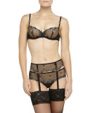 Delice Floral-Embroidered Boyshorts