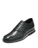 Zerøgrand Wing-Tip Oxford, Black