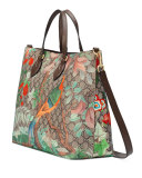 Tian GG Supreme Top-Handle Tote Bag, Brown